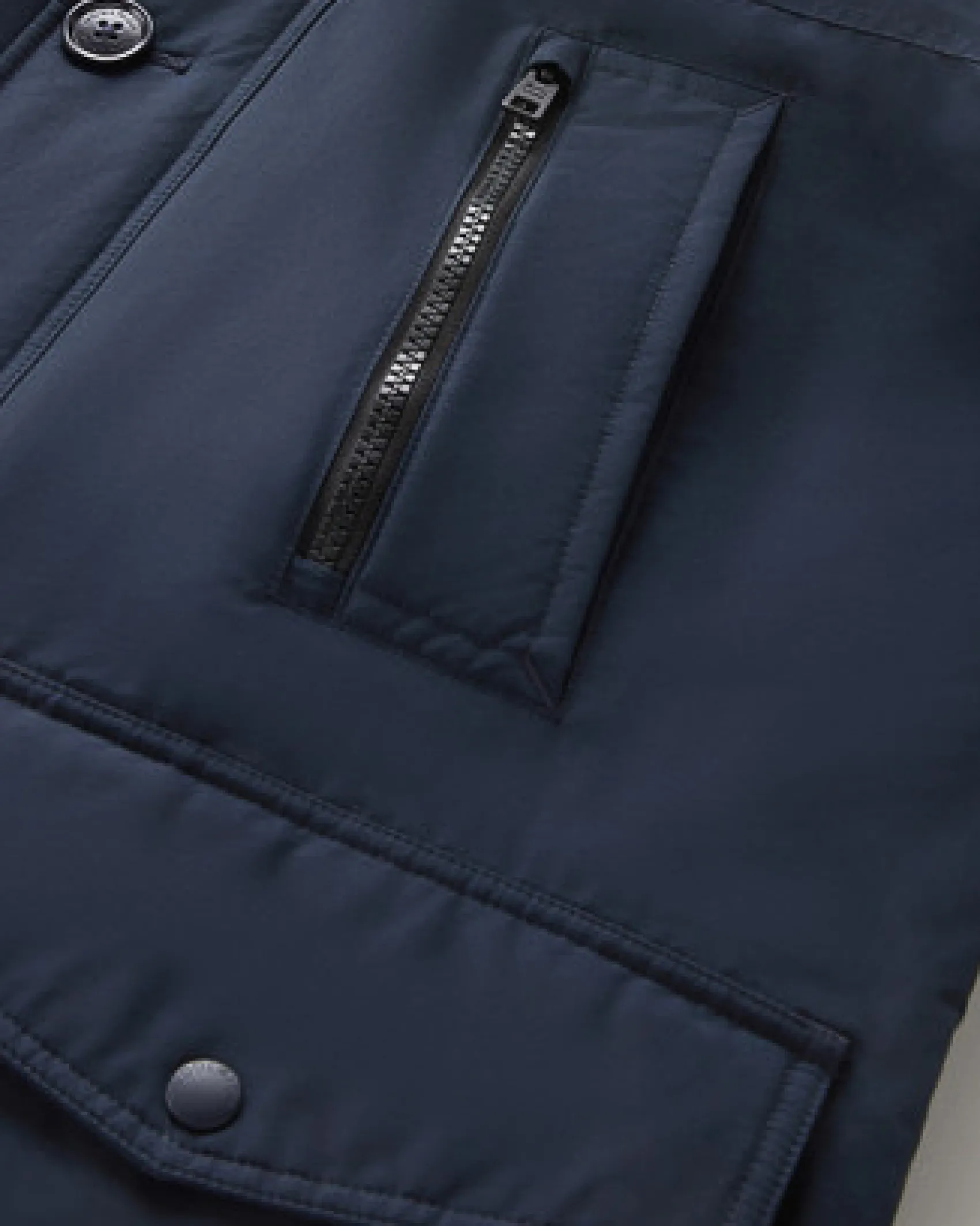 Arctic Parka Evolution Woolrich blu in Ramar Cloth