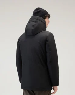 Arctic Parka Evolution Woolrich nero in Ramar Cloth