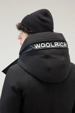 Arctic Parka Evolution Woolrich nero in Ramar Cloth