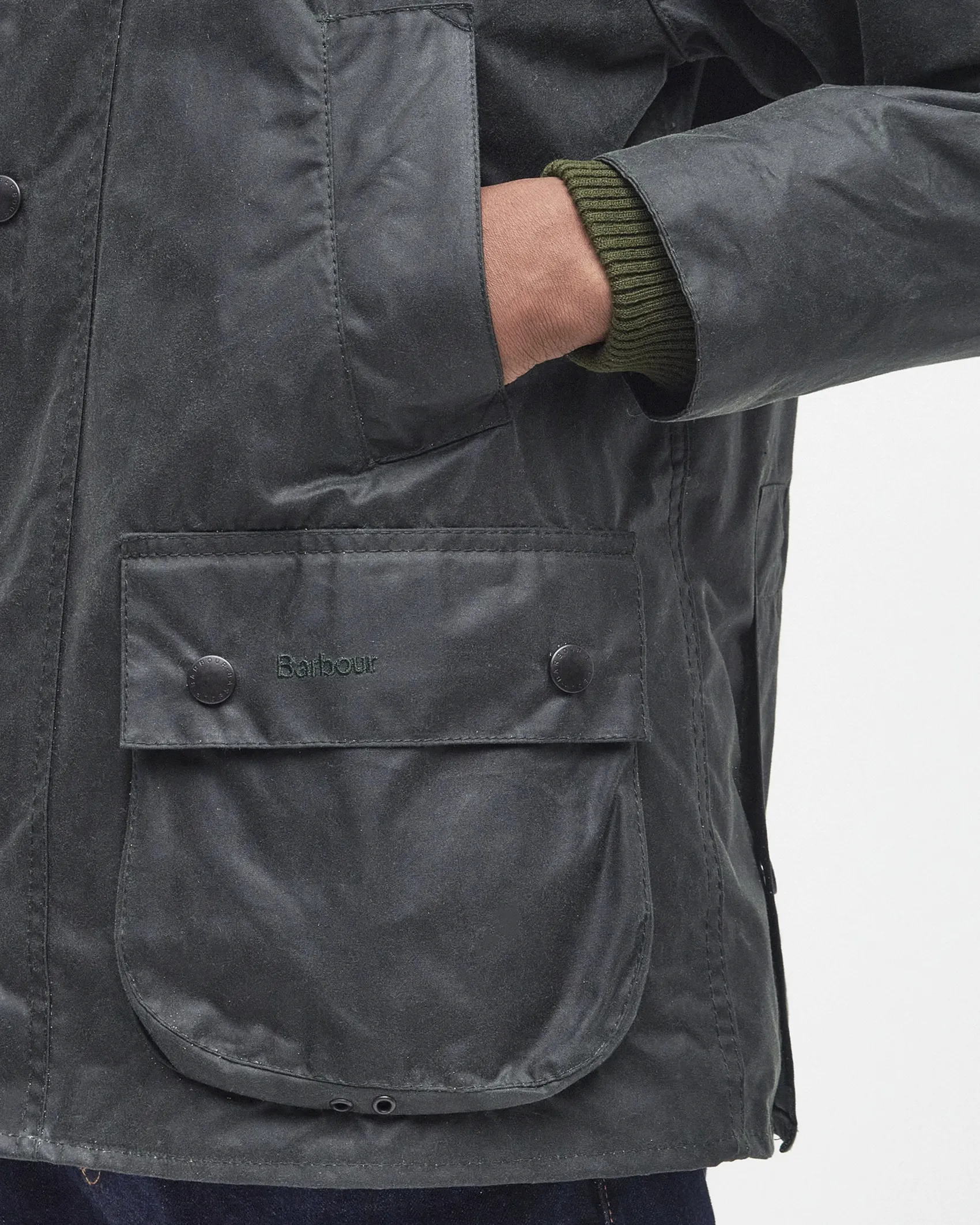 Barbour Bedale® Wax Jacket verde scuro