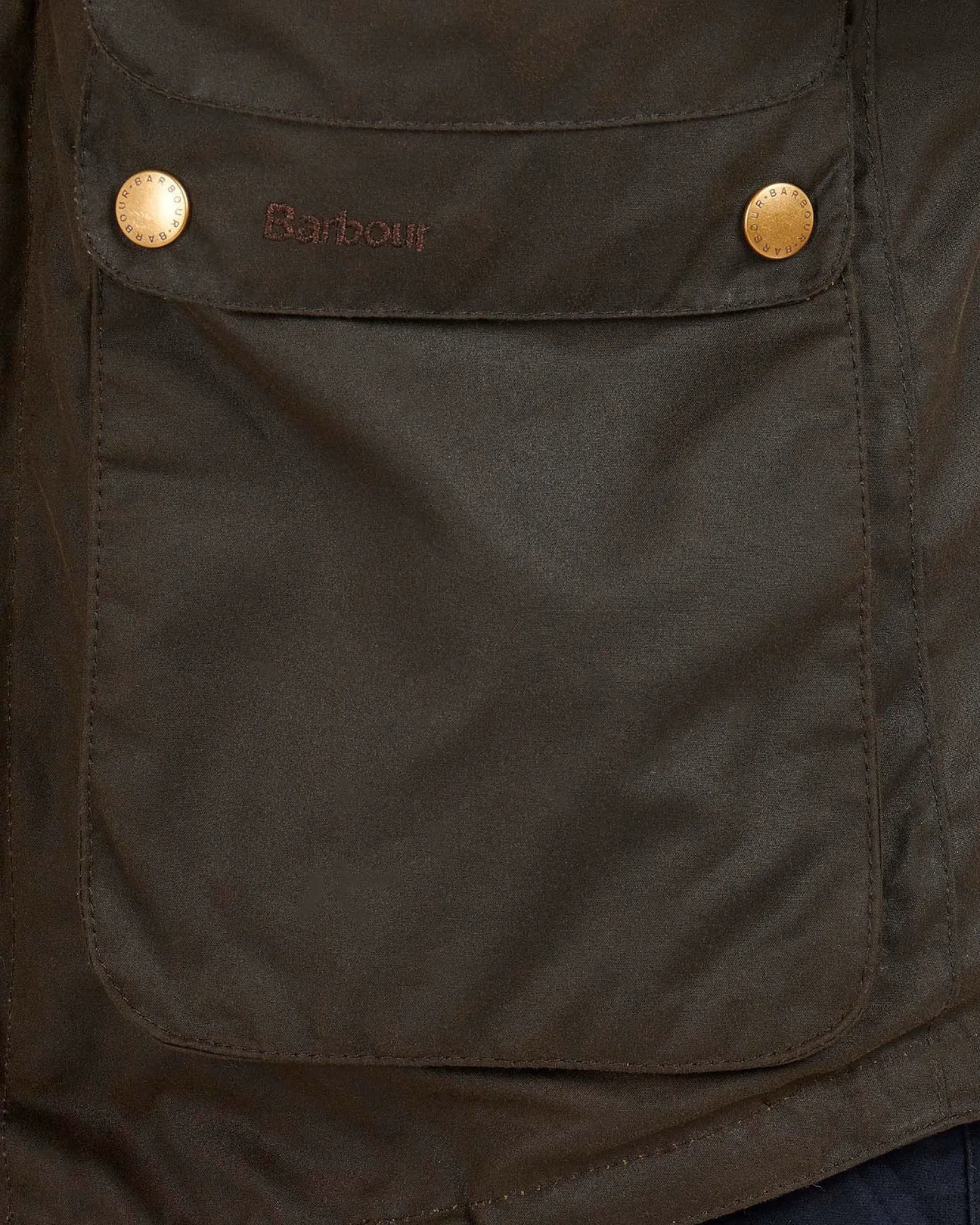 Barbour Game Waxed Cotton Parka verde scuro