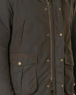Barbour Leaward verde scuro
