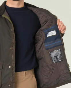 Barbour Leaward verde scuro