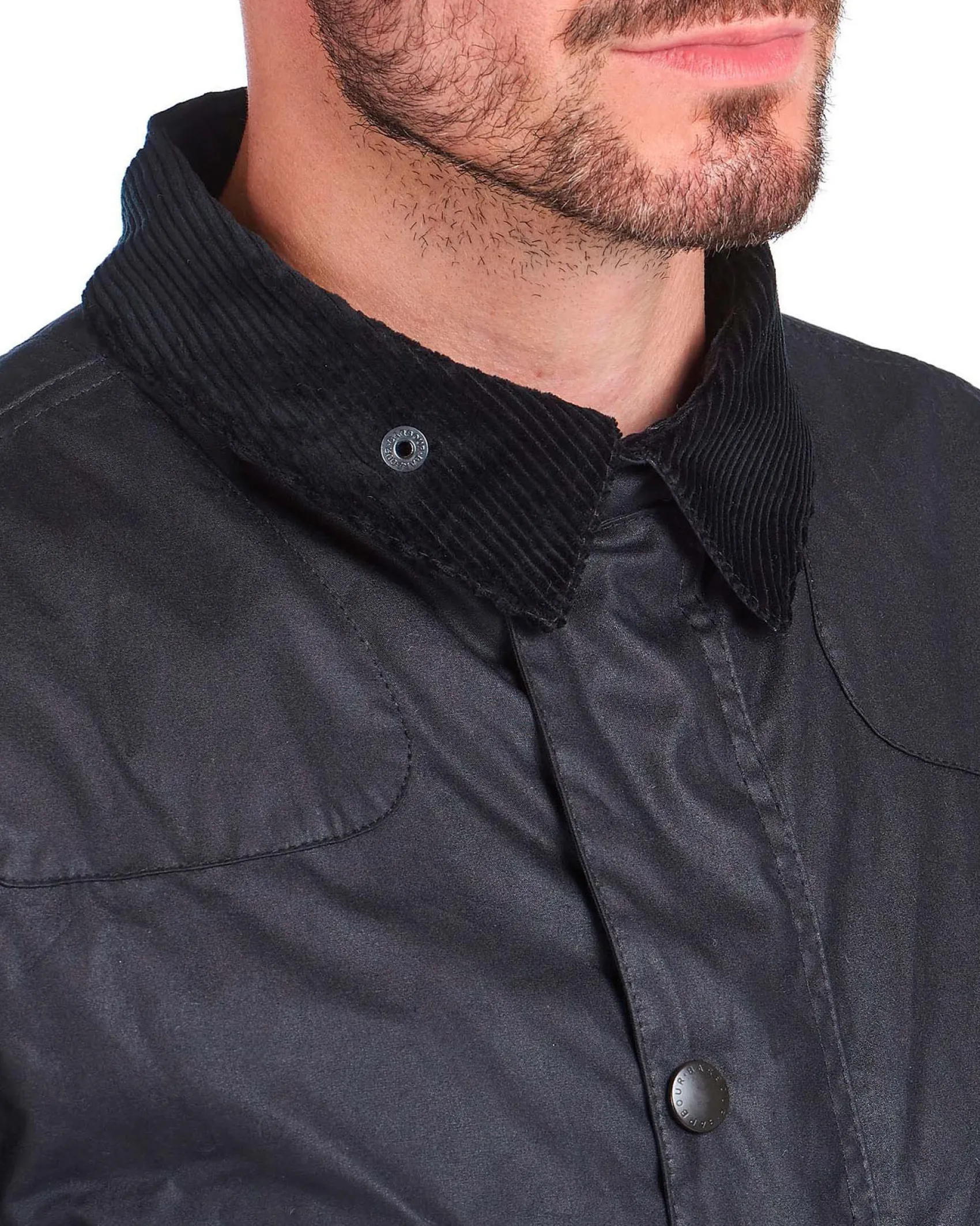 Barbour Reelin Waxed Cotton blu