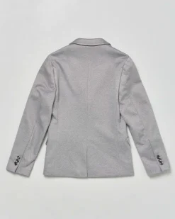 Blazer Antony Morato grigio monopetto con microfantasia