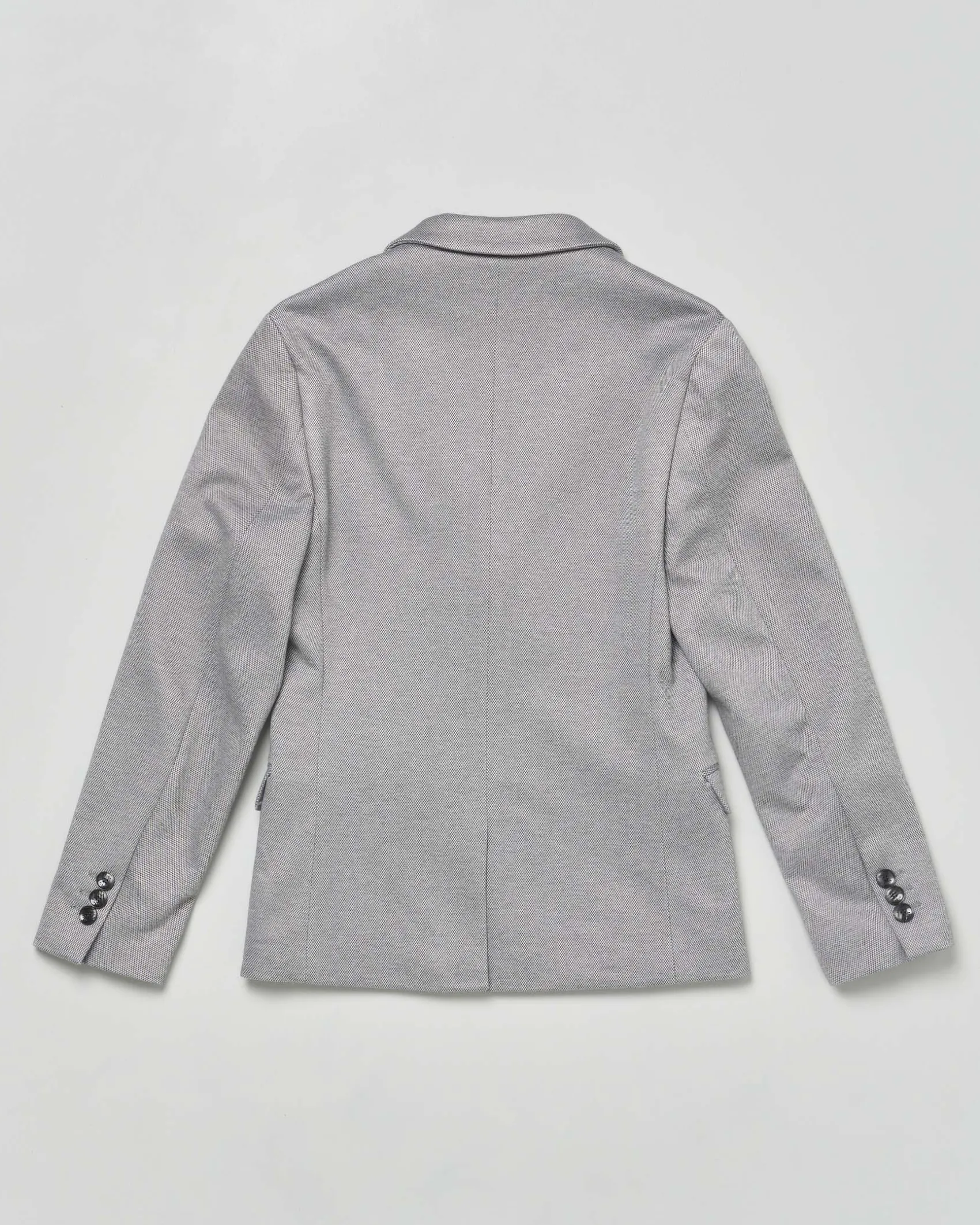 Blazer Antony Morato grigio monopetto con microfantasia