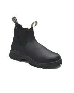 Blundstone nera 2240 in pelle liscia con suola rinforzata