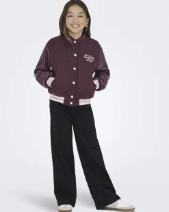 Bomber Kids Only bordeaux stile college
