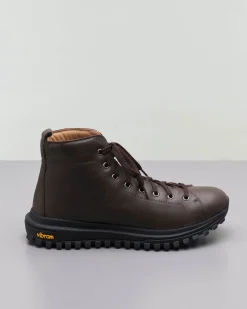 Boots City Mon Piz in pelle testa di moro