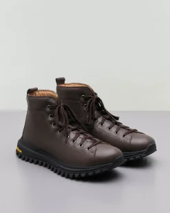 Boots City Mon Piz in pelle testa di moro