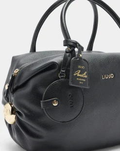 Borsa a mano Liu Jo Accessories nera con tracolla regolabile