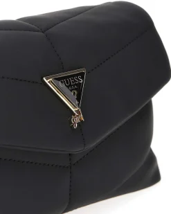 Borsa a tracolla Guess nera in ecopelle trapuntata