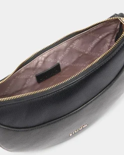 Borsa a tracolla Liu Jo Accessories nera con dettaglio nappina