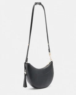 Borsa a tracolla Liu Jo Accessories nera con dettaglio nappina