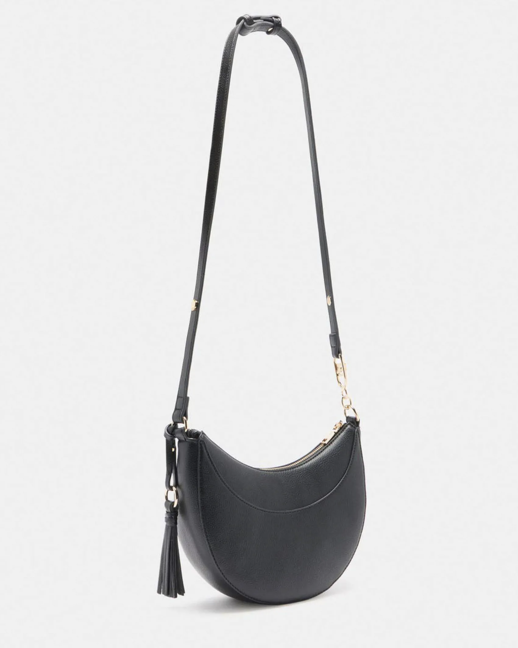 Borsa a tracolla Liu Jo Accessories nera con dettaglio nappina