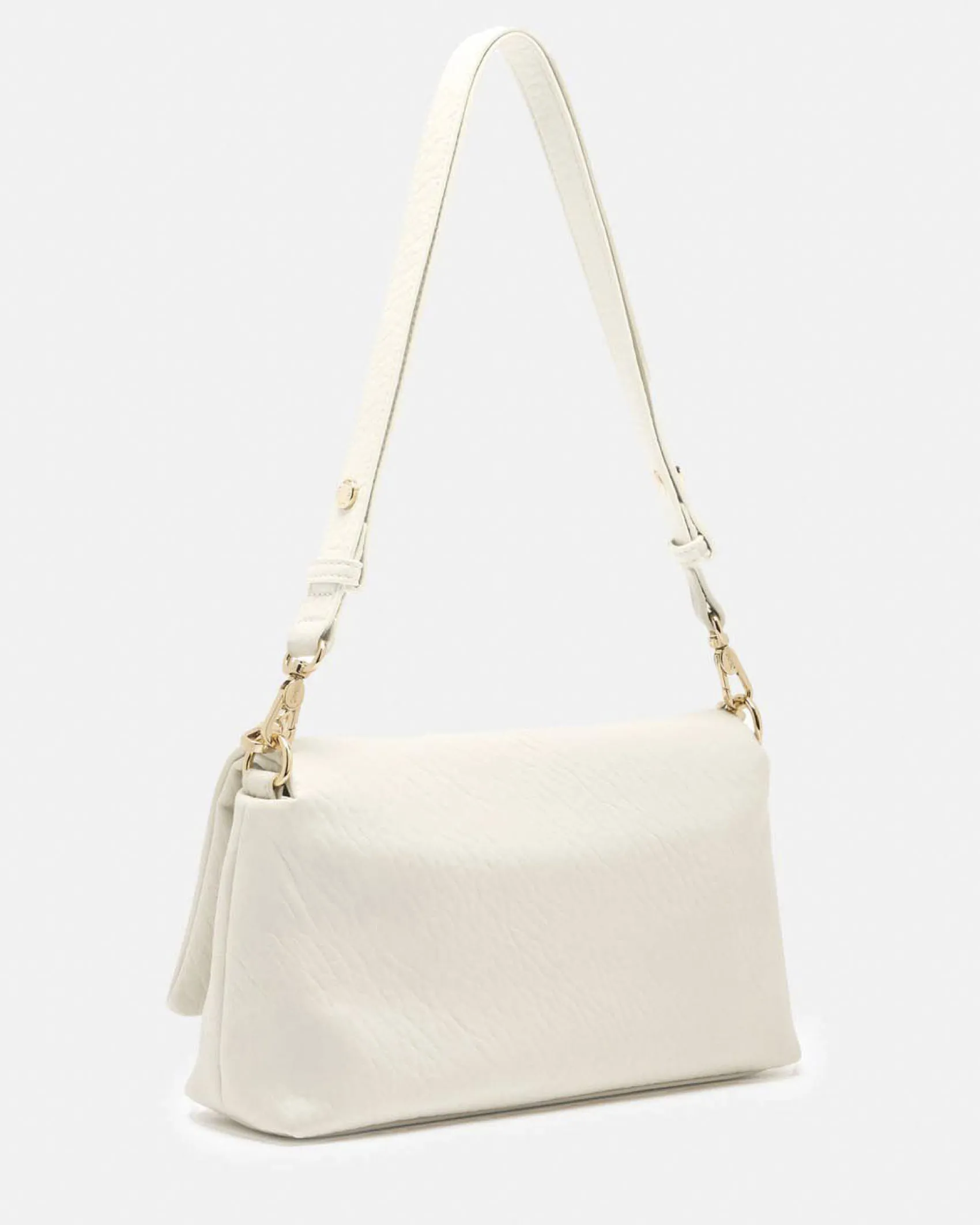 Borsa a tracolla Liu Jo Accessories panna in similpelle in rilievo