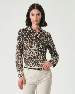 Camicia Emme Marella a fantasia animalier