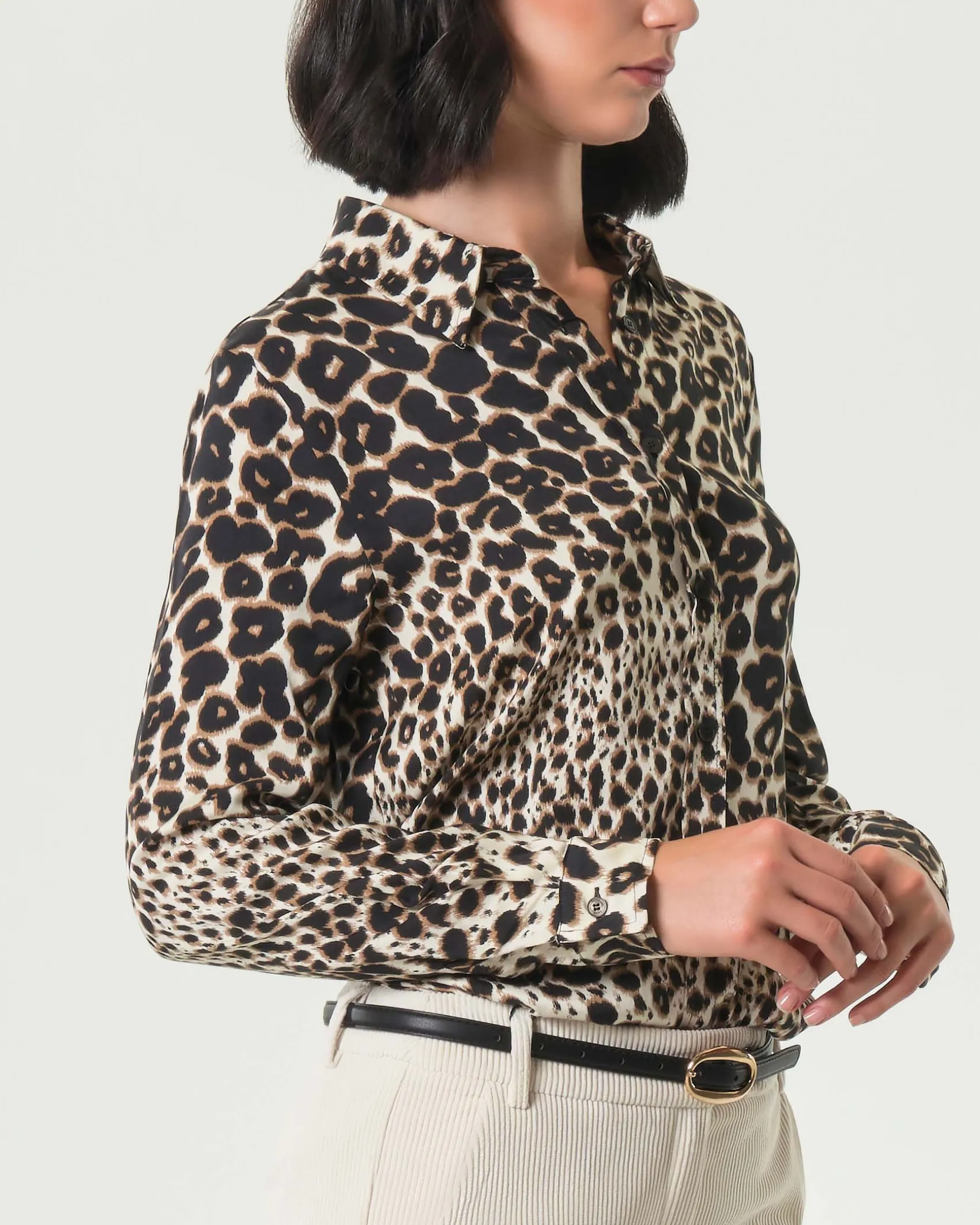 Camicia Emme Marella a fantasia animalier