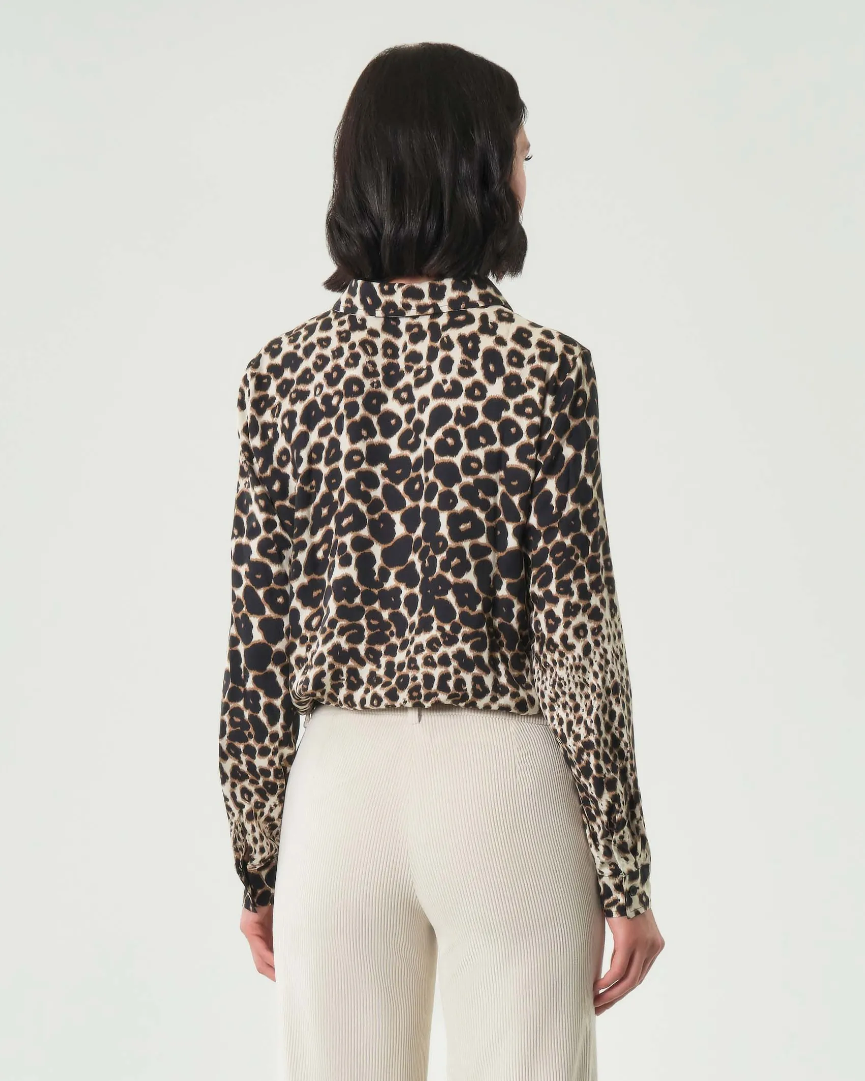 Camicia Emme Marella a fantasia animalier