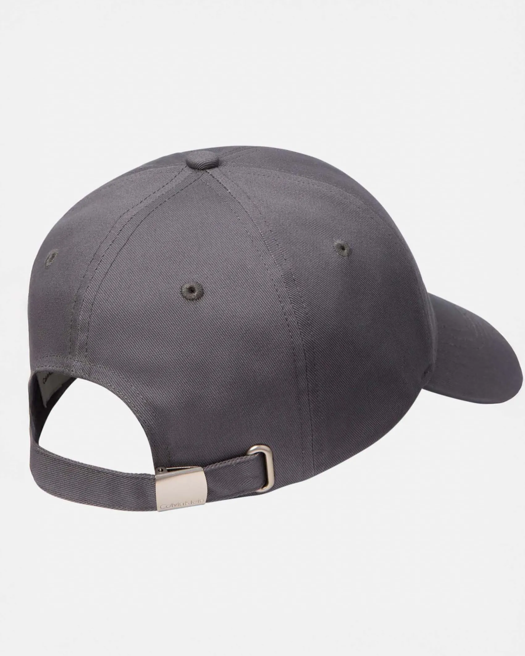 Cappellino Calvin Klein Jeans grigio in cotone con frontino