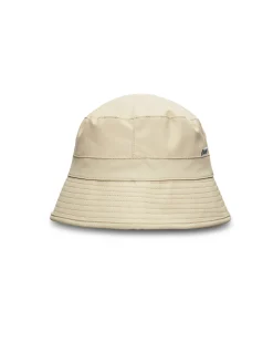 Cappello a pescatore da pioggia Bucket hat beige chiaro