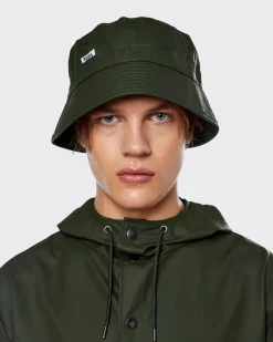 Cappello a pescatore da pioggia Bucket hat Rains verde