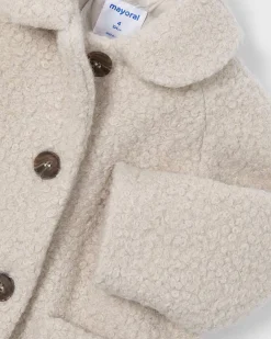 Cappottino Mayoral teddy riccio beige