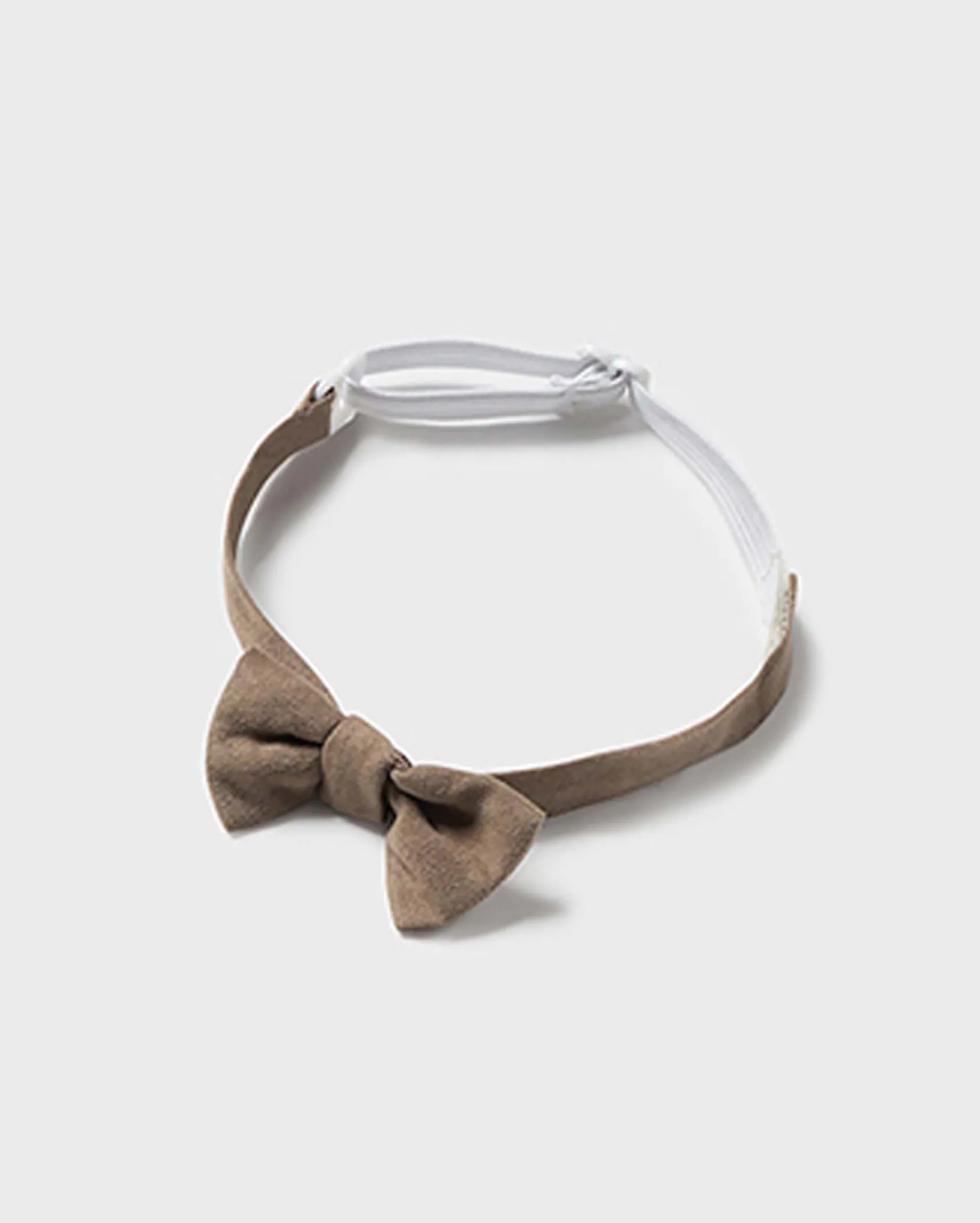 Completo biege grigio e bianco in cotone stretch a tre pezzi