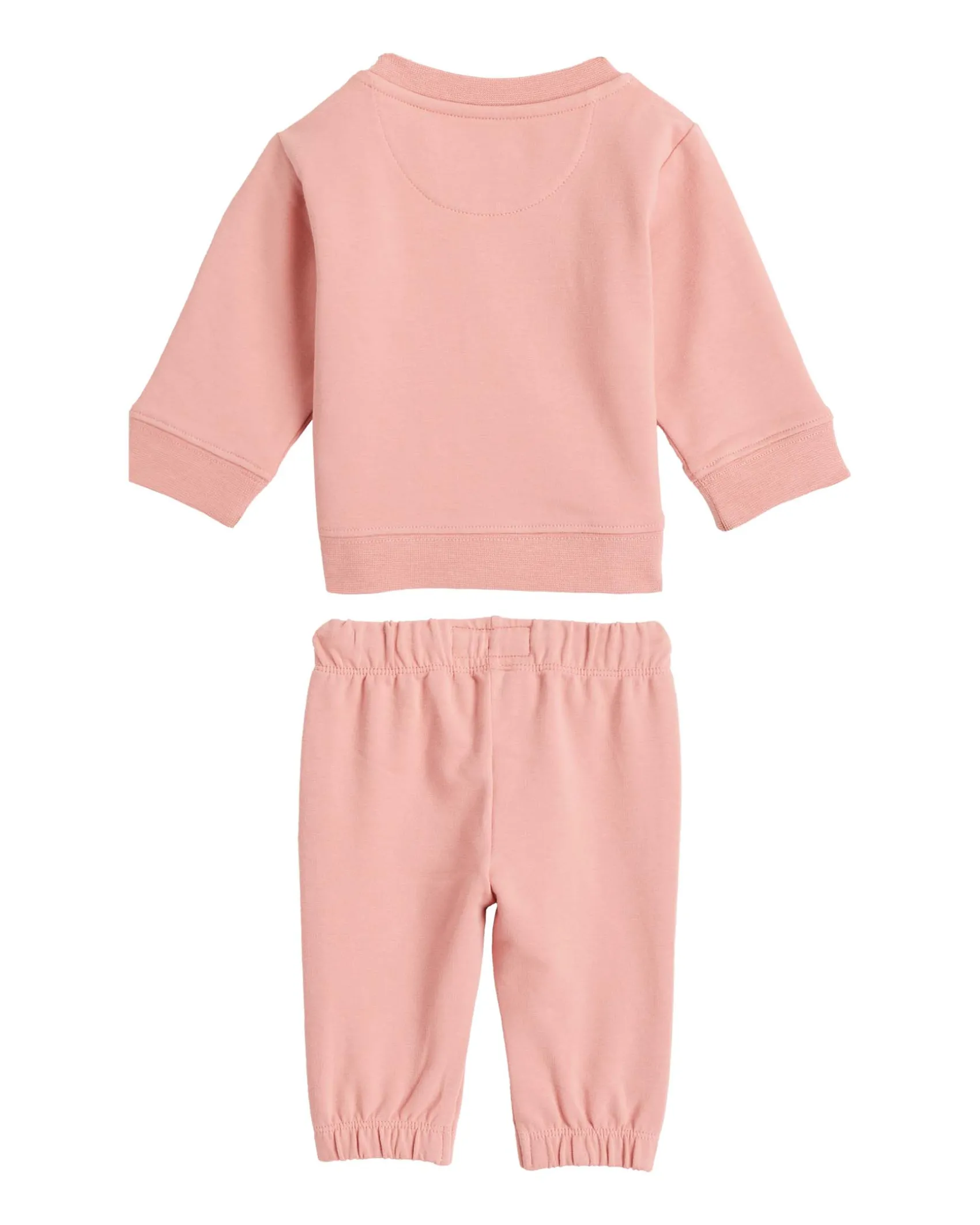 Completo felpa Calvin Klein rosa in cotone stretch
