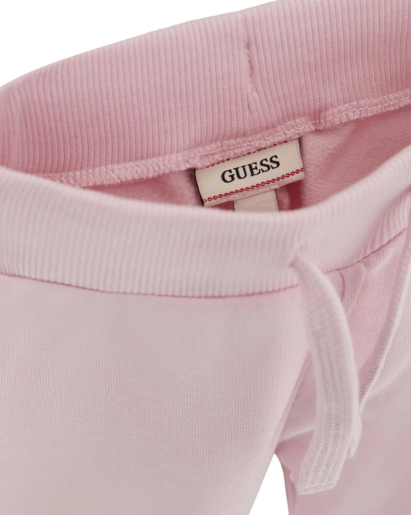 Completo in puro cotone con maglia e jogger con orsetto e scritta logo