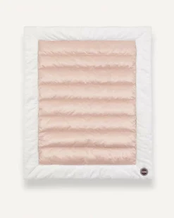 Coperta Colmar rosa in piuma e pile