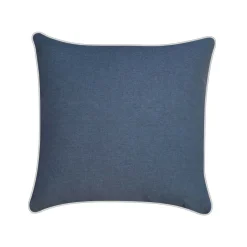 Federa per cuscino quadrato Boccaccio in lino grigio