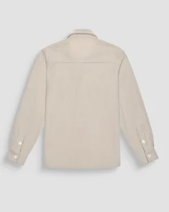 Giacca Antony Morato a camicia beige in velluto a coste
