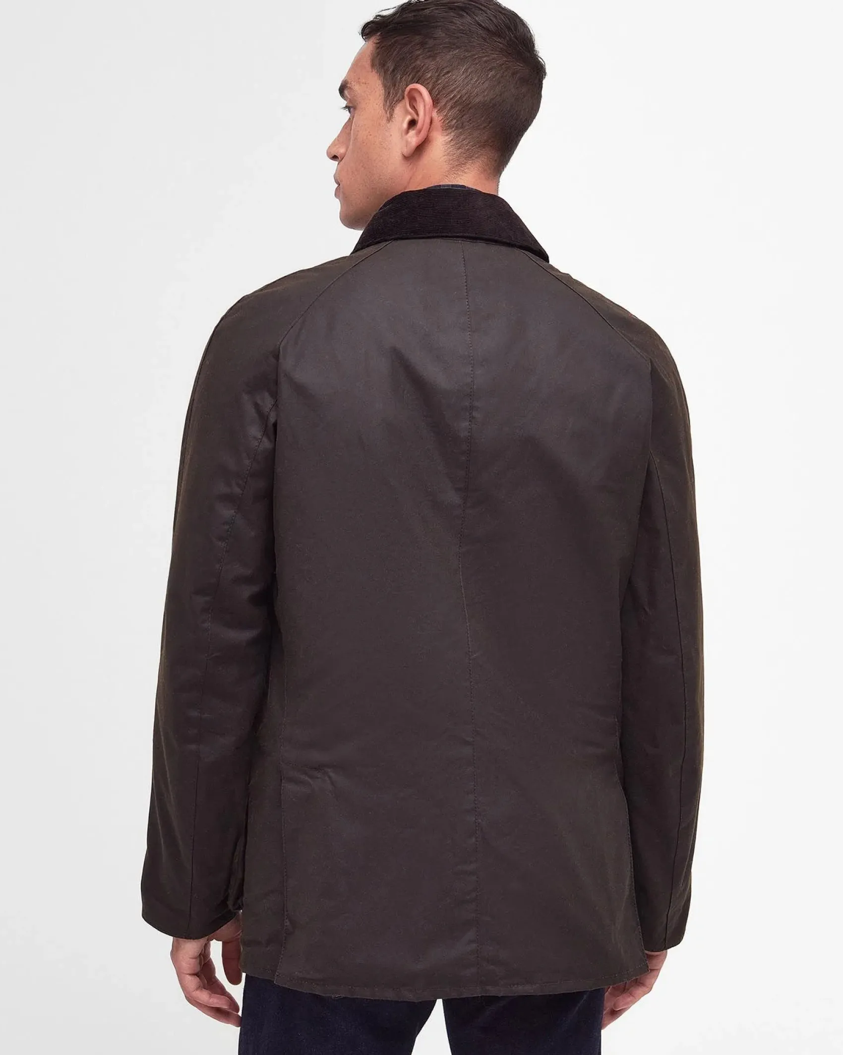 Giacca Ashby Wax verde militare