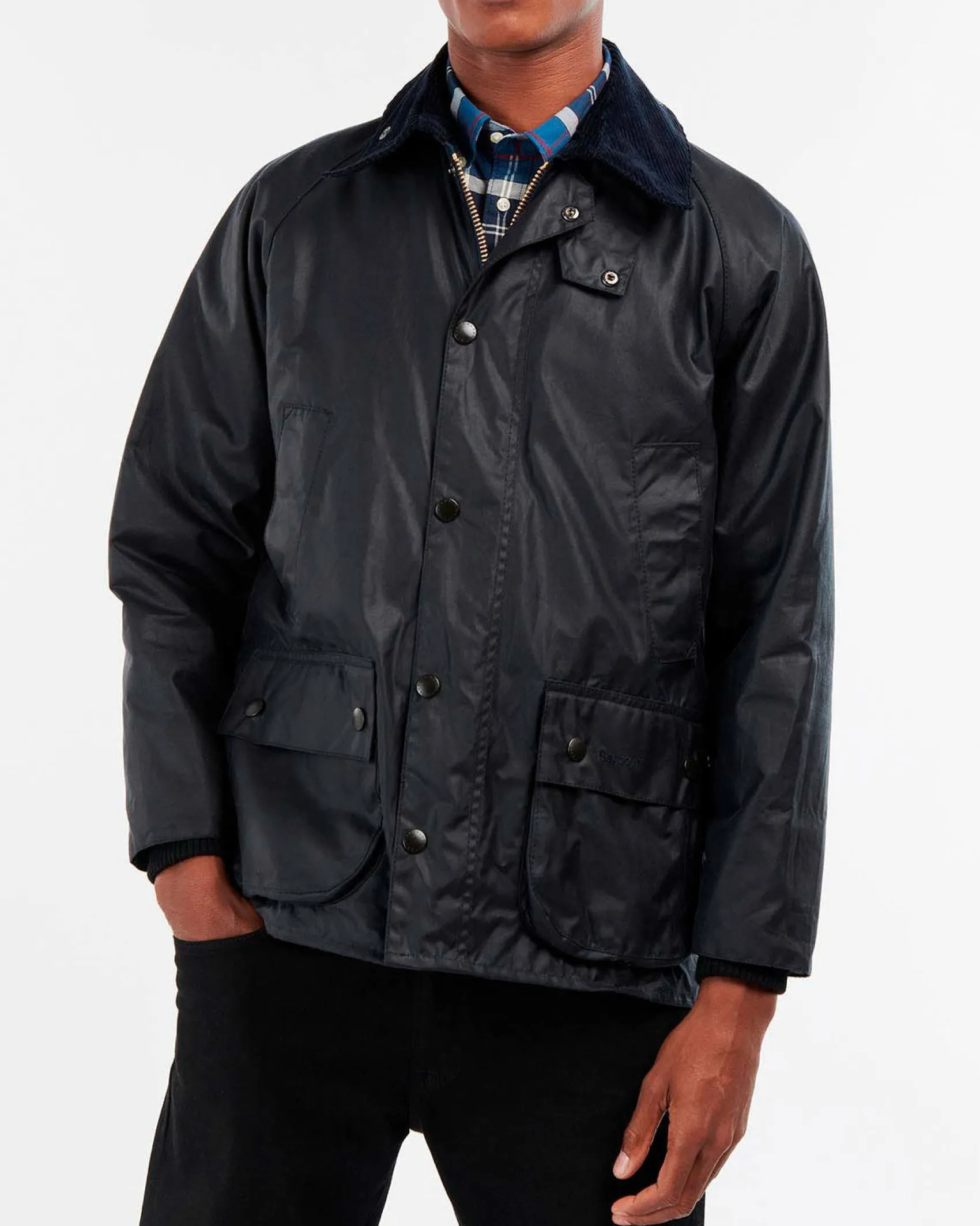 Giacca Barbour Bedale Wax blu