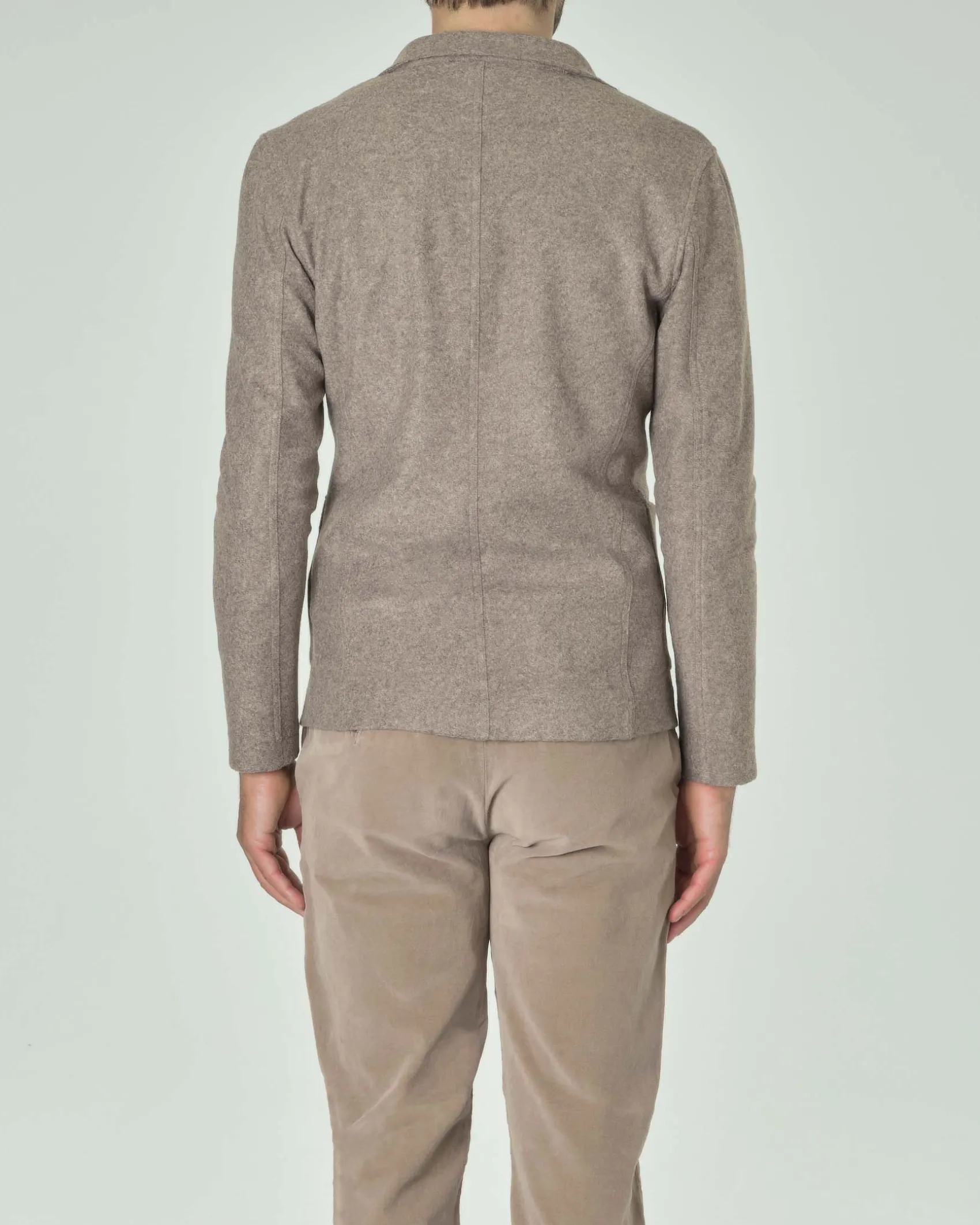 Giacca maglia Paul Baker beige in misto lana