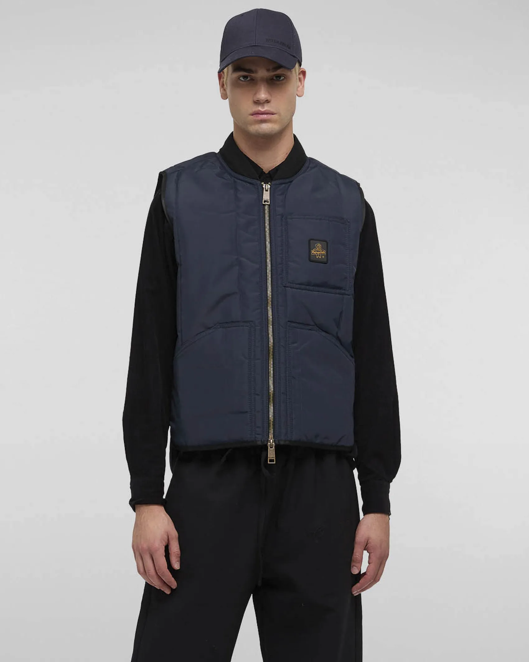 Gilet blu Refrigiwear Original Vest in nylon Oxford