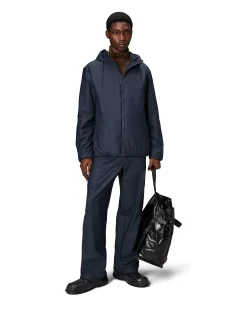 Giubbino Lohja Insulated Jacket Rains blu con cappuccio