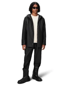 Giubbino Lohja Long Insulated Jacket Rains nero con cappuccio