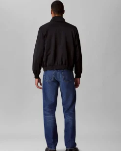 Giubbino sailor Calvin Klein Jeans nero in nylon