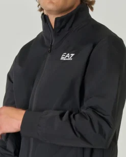 Giubbino sailor EA7 nero con zip termonastrata