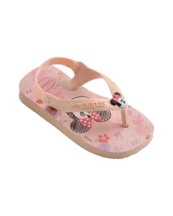 Havaianas Baby Disney Class rosa a fantasia Minnie con elastico