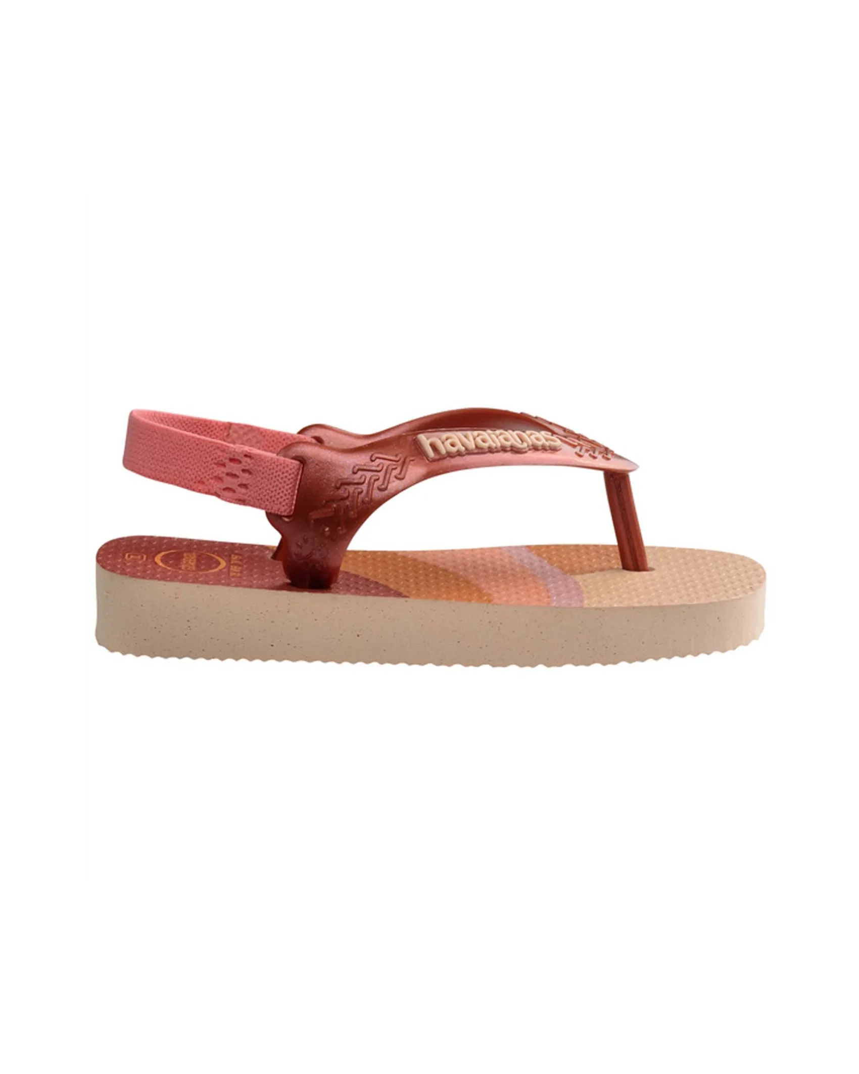 Havaianas Baby Mini Me rosa sfumato con elastico