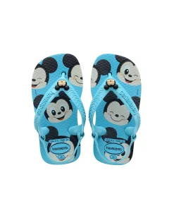 Havaianas Kids Disney Classics azzurra con stampa grafica Topolino