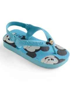 Havaianas Kids Disney Classics azzurra con stampa grafica Topolino