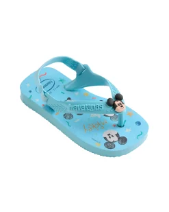 Havaianas Kids Disney Classics azzurra con stampa grafica Minnie