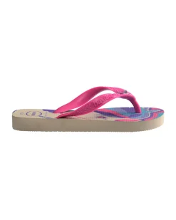 Havaianas Kids Fantasy con stampa unicorno e cinturino fucsia