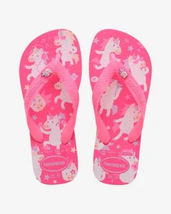 Havaianas Kids Fantasy fucsia con unicorni