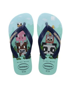 Havaianas Kids Minecraft verde acqua