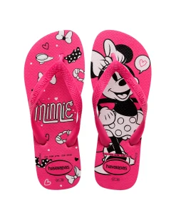 Havaianas Top Disney fucsia con stampa Minnie